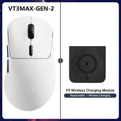 Rapoo VT3 GEN-2 Wireless Gaming Mouse 53g Lightweight 8KHz Polling Rate 26000DPI 10 Programmable Buttons Optical Sensor