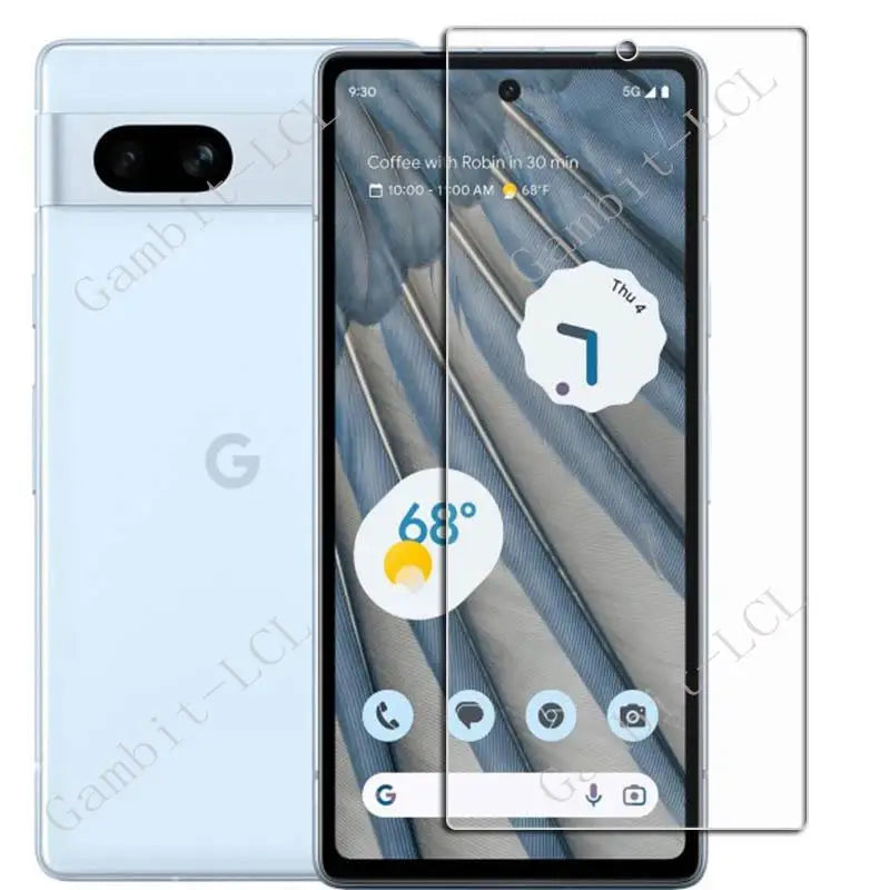 3PCS For Google Pixel 7A Tempered Glass Protective ON 6A 7 6 Pixel7a Pixel6a Pixel7 Pixel6 Screen Protector Cover Film
