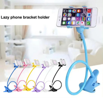 Universal Mobile Phone Holder Flexible Lazy Holder Clip Home Bracket Multifunctional Mount Desktop Cell Bed 2024 Phone N5X8