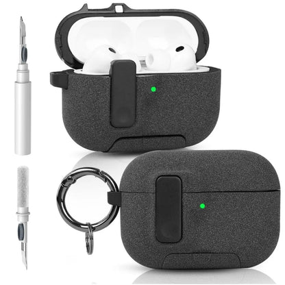 For AirPods Pro 3 Case Full Body Shockproof Protective Mobile Phone Holder Style Earphone Case with Cleaner Kit For AirPods Pro3
