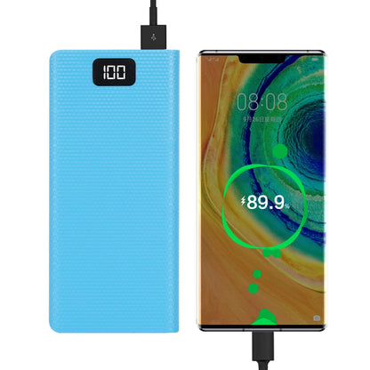 DIY 8*18650 Battery Power Bank Case 20000mAh solder-free sheath DIY power bank housing kit digital tube display