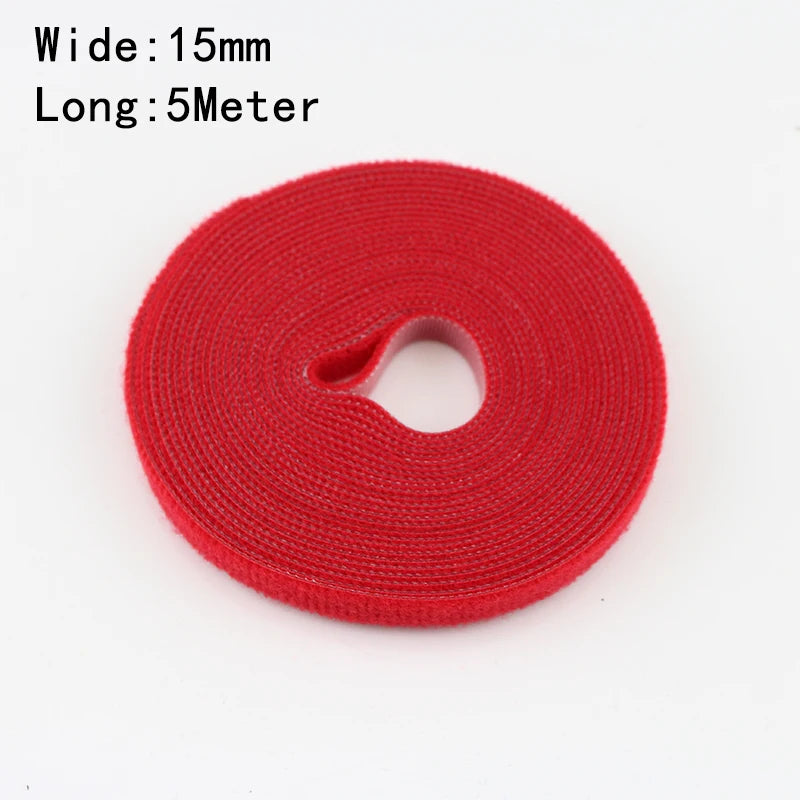 1/3/5M Cable Organizer Cable Ties Management Wire Winder Tape Earphone Mouse Cord Management Ties 2030