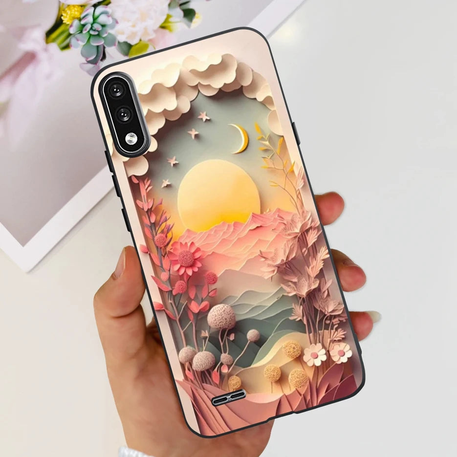 For LG K22 2020 Case LM-K200 New Fashion Painted Cover Shockproof Phone Case For LG K22 K 22 LGK22 Soft Fundas 6.2'' Coque Shell