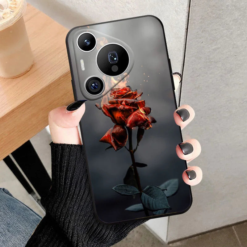 For HUAWEI Pura 70 Ultra Case Cool Lion TPU Back Cover For HUAWEI Pura 70 Pro Plus Soft Silicone Phone Case Pura70 Funda Coque