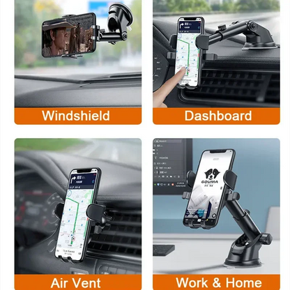 Sucker Car Phone Holder Mount Stand Suction Cup Smartphone Mobile Cell Support in Car Bracket For iPhone Xiaomi Huawei Samsung