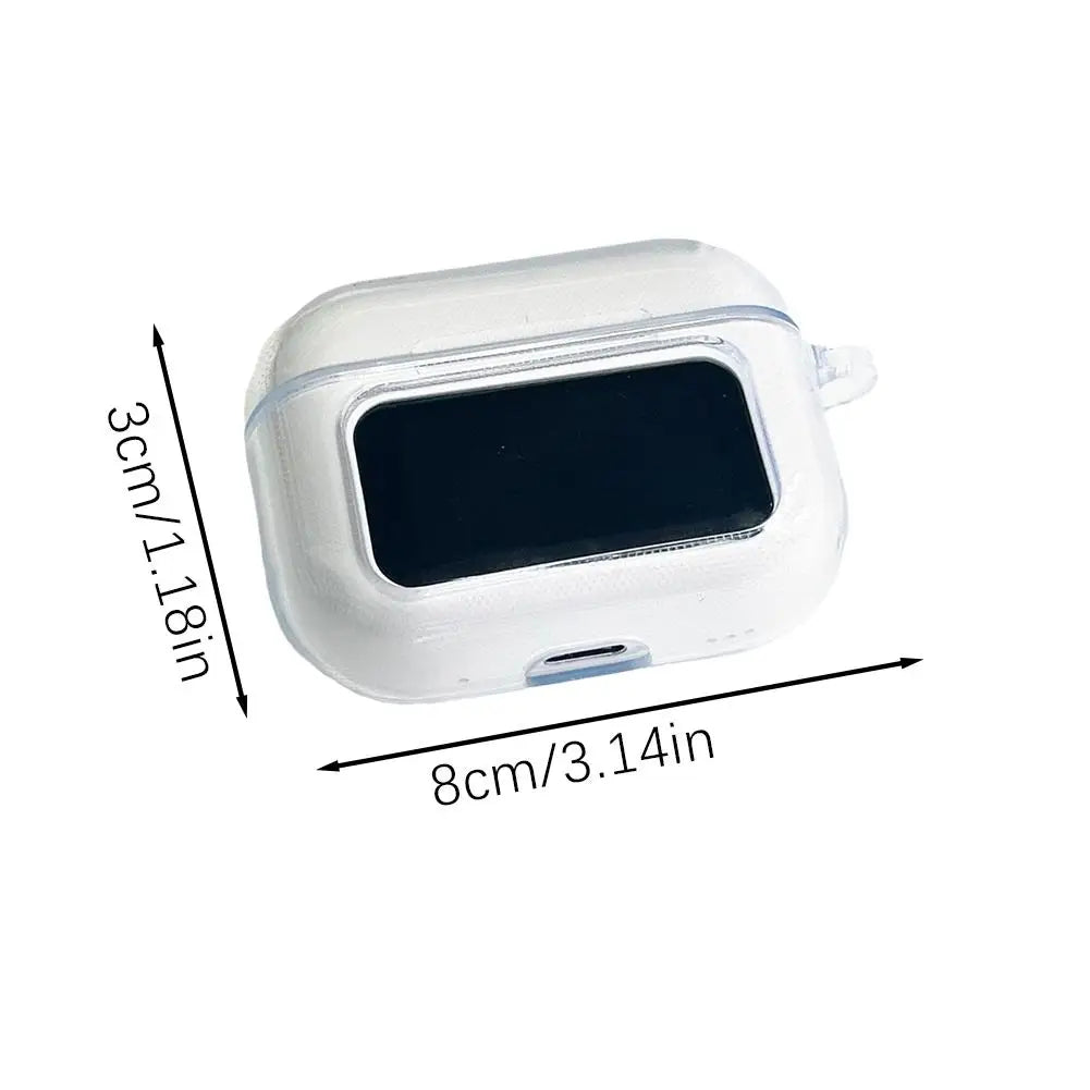 Transparent Silicone Earphone Protective Case For A9pro Anti-fall Shockproof Dustproof Wireless Bluetooth Earphones Case