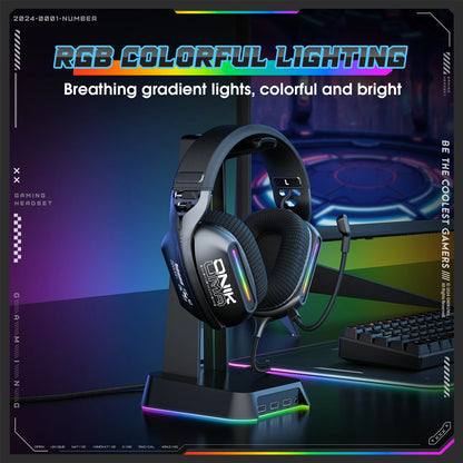 ONIKUMA X12 Noise Cancelling Headphone Wired Game Headset Music Earphones 3.5MM Suitable For Computer Laptop With Microphone
