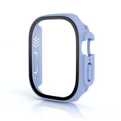 Glass+case For Apple Watch Ultra 49mm strap smartwatch PC Bumper+Screen Protector Tempered Cover iwatch series band Accessories