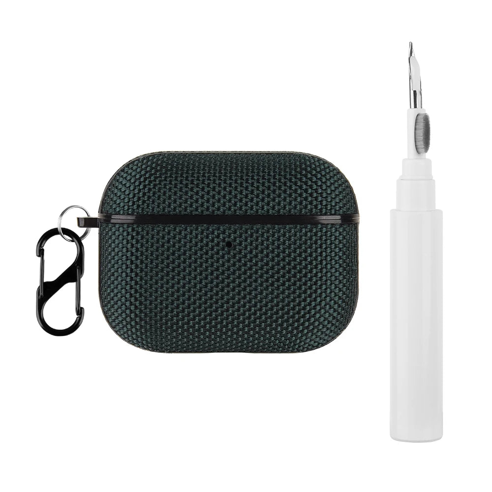 Nylon Plastic Headphone Cover For Airpods Pro 3 Case Earphones Shell Waterproof Funda For AirPods Pro 3 Cases With Cleaning Kit