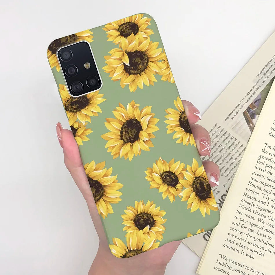 For Samsung Galaxy A51 Case Cover Soft Silicone TPU Bumper Phone Case for Samsung A31 A71 A515 A515F A 71 51 31 Coque Funda Capa