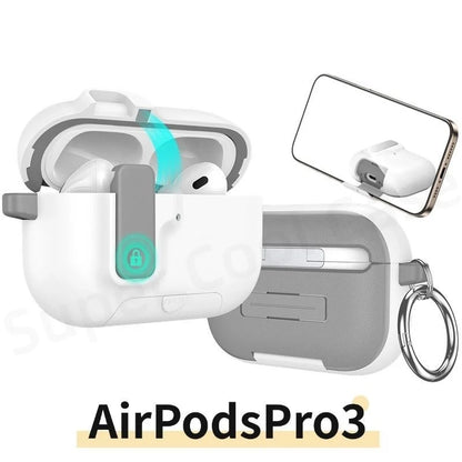 for AirPods Pro 3 Case Phone Holder Protective Cover For AirPods Pro 3rd Generation with Cleaner Kit Air pods Pro 3 Accessories