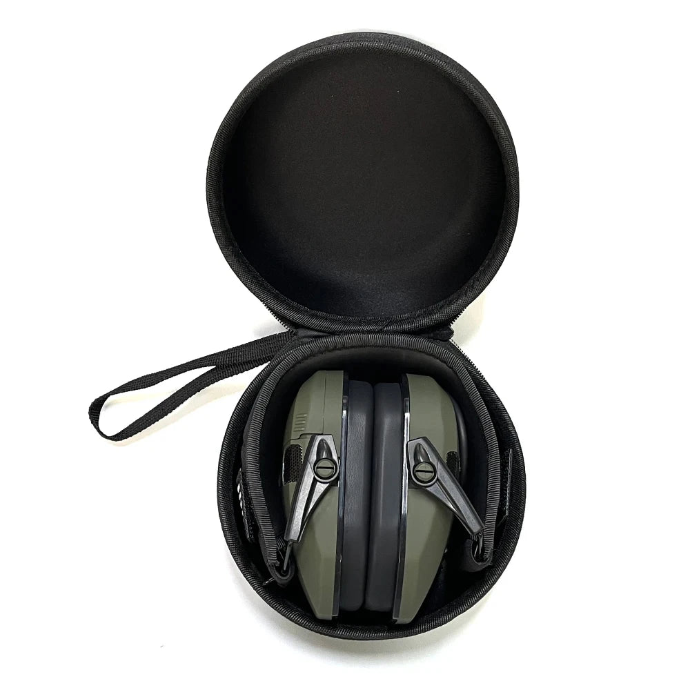 SALE!Earmuffs Active Headphones with Case for Shooting Electronic Hearing protection Headset Noise Reduction hunting headphone