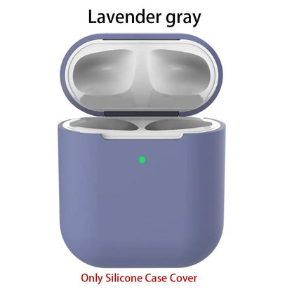 New Ultra Thin Slim Silicone Case Cover Wireless Earphones Pouch Protective Skin Sleeve Protector For Airpods 2