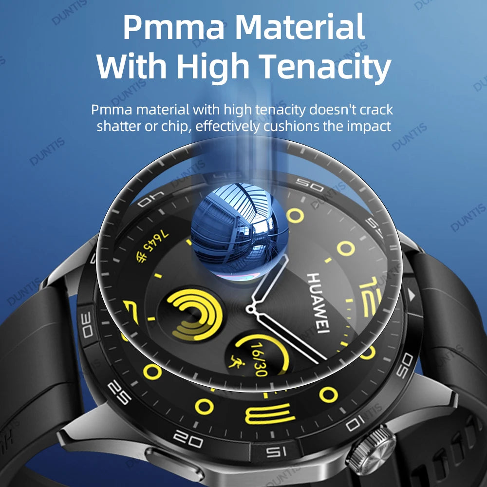 Screen Protector for Huawei Watch GT 4 GT4 46mm 3D Curved Screen Protector Ultra-HD Full Coverage Protective Film Accessories