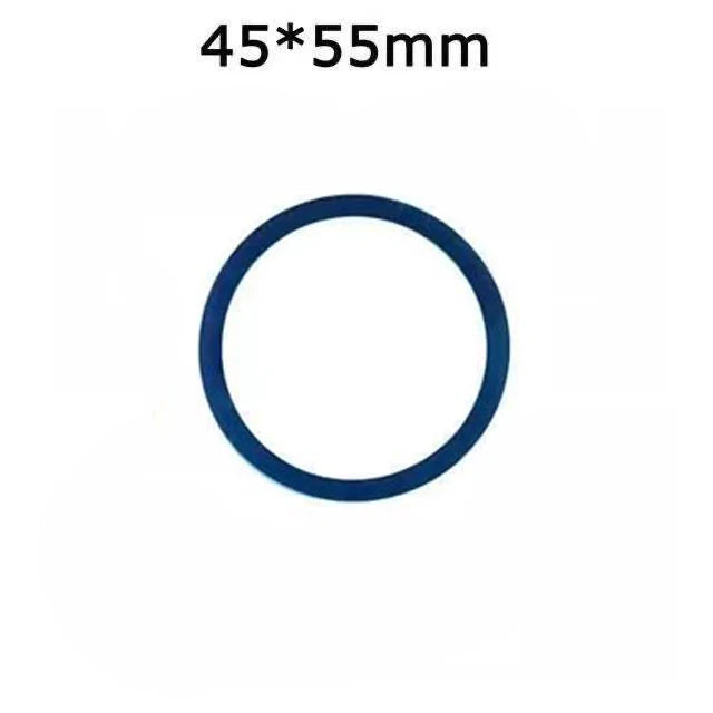 Universal Magnetic Metal Plate Ring For Magsafe iPhone Wireless Charger Car Cellphone Sticker Round Magnet Stainless Steel Patch