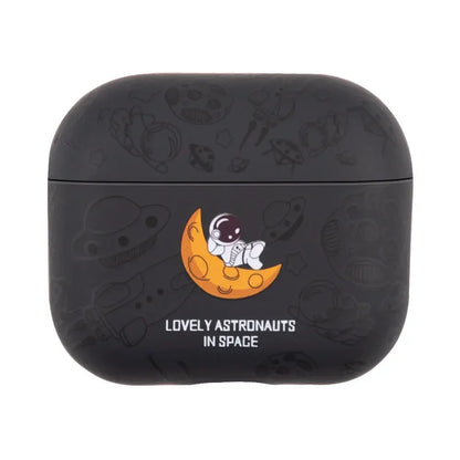 Astronaut Space Moon Soft Earphone Case for Airpods 4 2024 Pro 3 2 1 Headphone Cover for Air Pods Pro2 Pro3 Generation Custodia