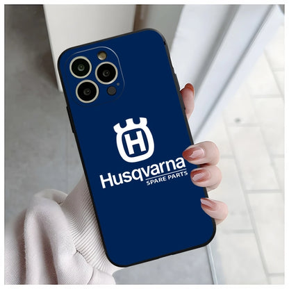 H-husqvarnaES Phone Case For Iphone 14 15ProMax 16 11 13 12 Pro Xs Max Mini Xr X 7 8 Plus Shell Coque