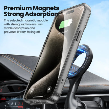Toocki Magnetic Phone Case For iPhone 15 14 Pro Plus Wireless Charging Cover For iPhone 13 12 Pro Max Shockproof Protective Case