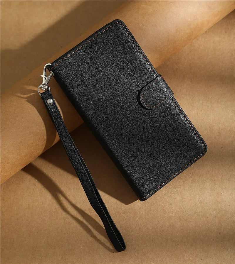 A06 Leather Flip Case For Samsung Galaxy A06 Phone Case Etui Samsung A06 4G 5G global version Galaxy A06 Cover A 06 SamsungA06