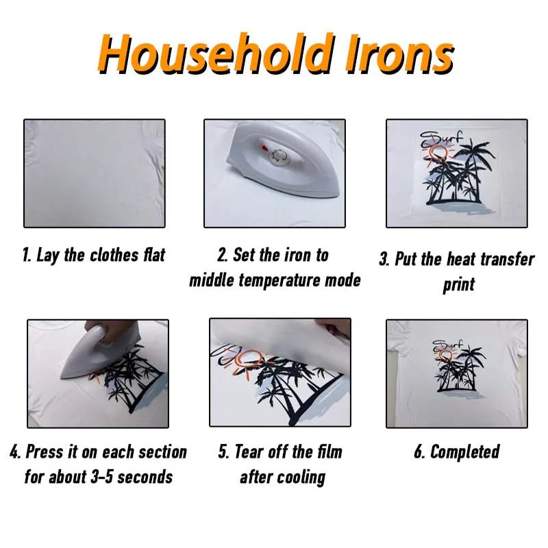 Mouse Head Princess Iron on Transfers for Clothes Heat Press Stickers Thermal Patches on Tees