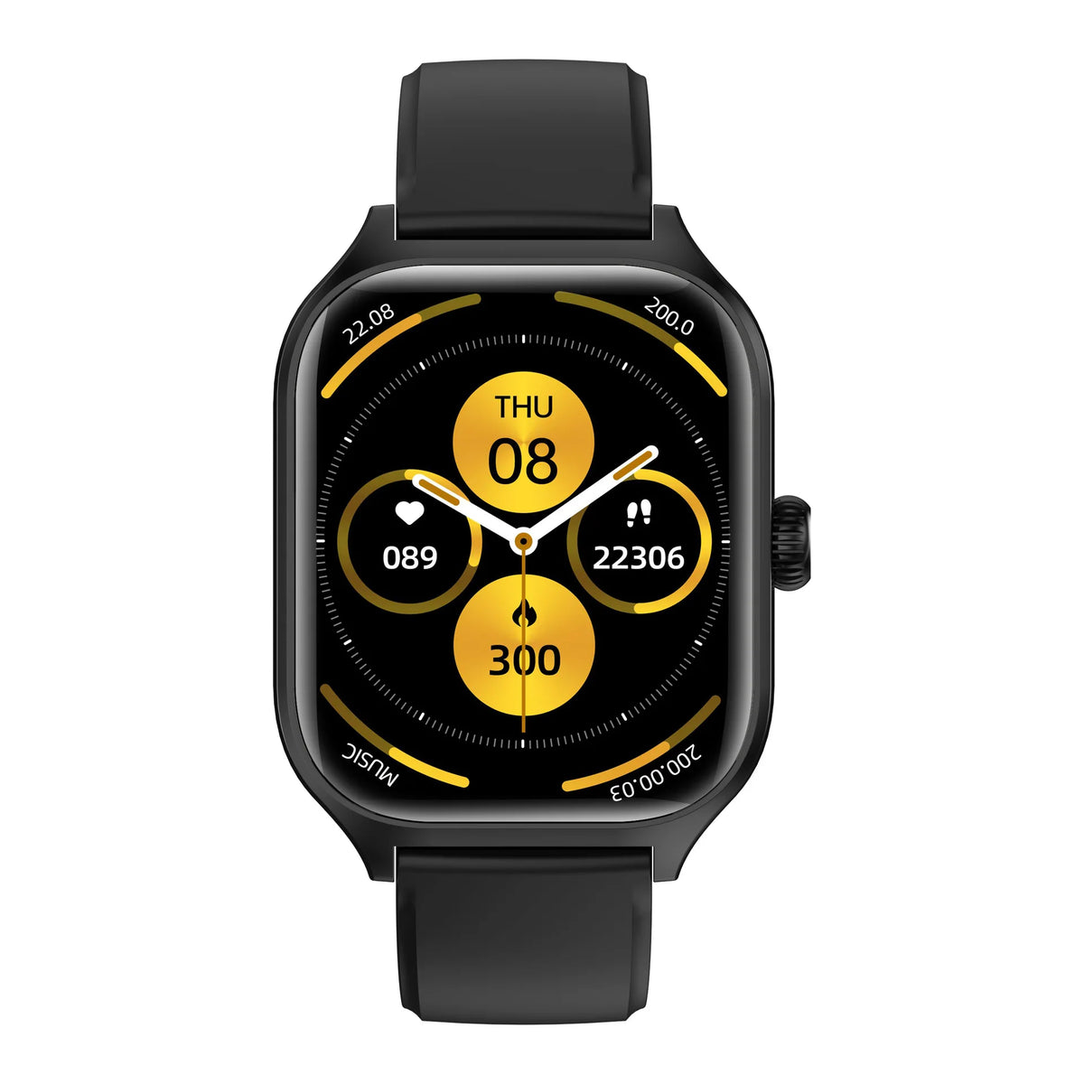 HOMEFISH C20 Smartwatch 1.77-inch HD Display Bluetooth Call Message Alert Sports Mode Smartwatch For Men Women