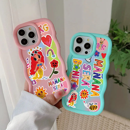 Cute Karol G Manana Sera Bonito Phone Case For Xiaomi Redmi Note 8 9 9S 10 10S 11 12 13 Pro Plus 4G 5G Candy Soft TPU Back Cover