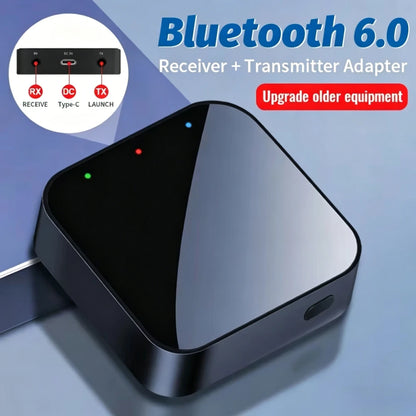 KEBIDUMEI Bluetooth 6.0 Receiver and Transmitter 3.5mm AUX Wireless Audio Adapter Bluetooth Transmitter for Car PC TV Headphones