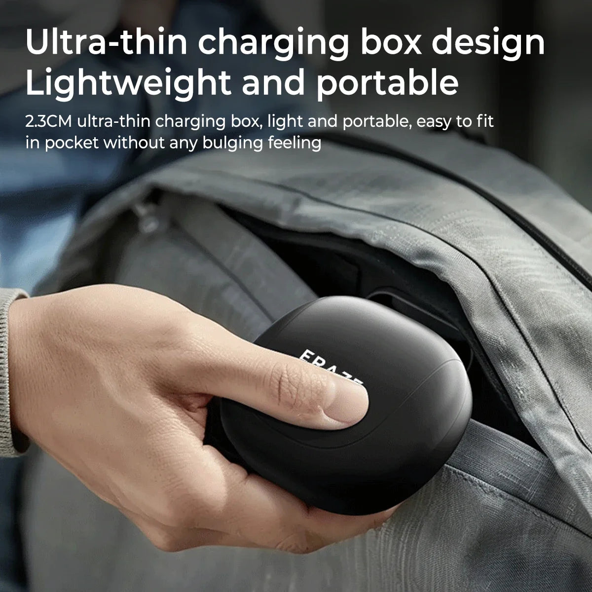 Original ERAZER X9 Wireless Headphones OWS HiFi Stereo Sports Open Bluetooth Earphones with Mic Call Noise Reduction Waterproof