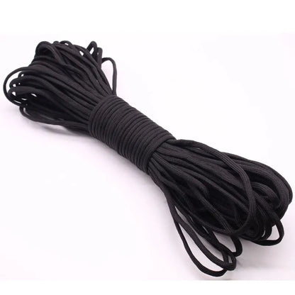 30M Paracord Outdoor Camping, Survival Lanyard, Parachute Rope, Walking Tent Accessories