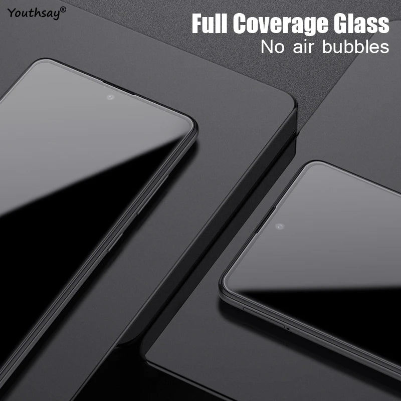 4-1Pcs Glass For Poco F7 Tempered Glass For Xiaomi Poco F7 Screen Protector Protective Phone Film Poco F7
