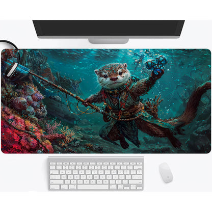 Magic playmat gathering gaming mats Frog Wizard theme anime desk mat Desk accessories 35X60cm mouse mat Raccoon tapete magic mtg