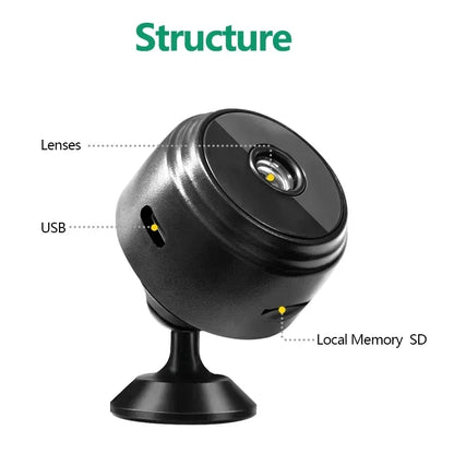 A9 Mini Camera WiFi Wireless Monitoring Security Protection Remote Monitor Camcorders Video Surveillance Smart Home