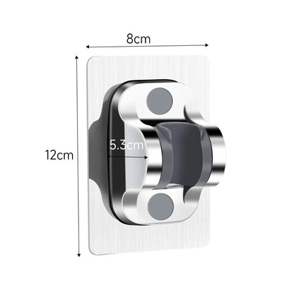 Universal Showerhead Holder Bracket Wall Mounted Punch Free Household Adjustable Shower Self Adhesive Bathroom Accessories