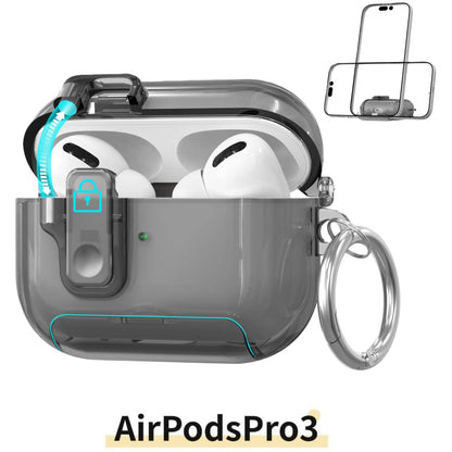 for AirPods Pro 3 Case Phone Holder Protective Cover For AirPods Pro 3rd Generation with Cleaner Kit Air pods Pro 3 Accessories