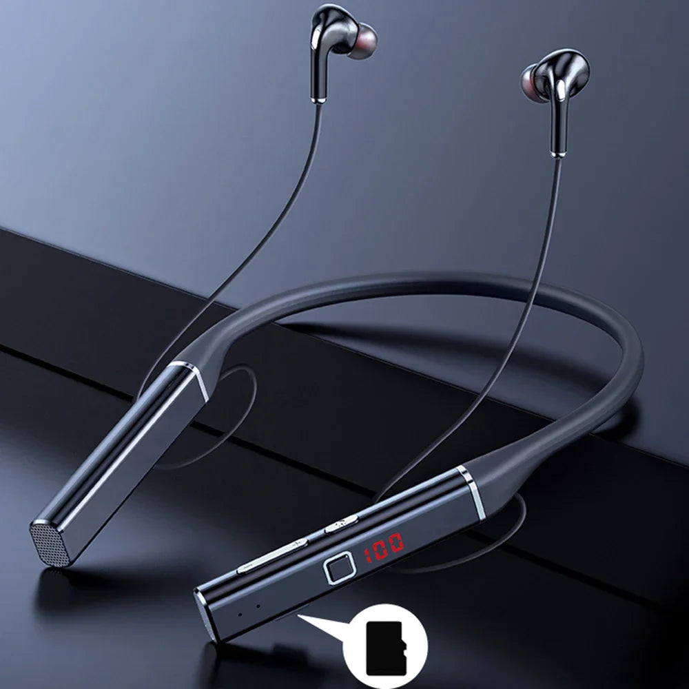100 Hours Wireless Bluetooth Earphones Magnetic Neckband Sports Running Headset Waterproof Sport Earbuds s720 Noise Reduction