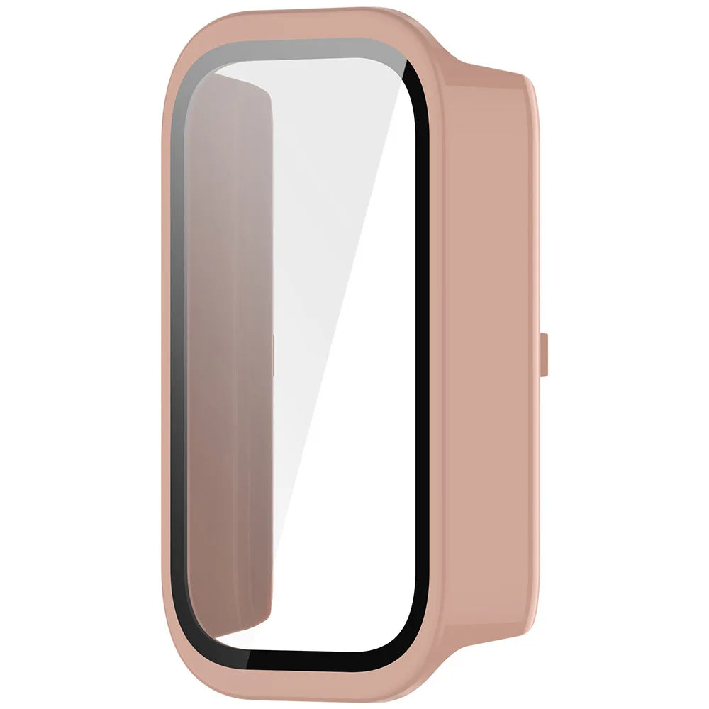 Hard PC Case Glass For Xiaomi Mi Band 9 Active Smart Watchband Screen Protector Bumper Shell for Redmi Band 3 Miband 9 Active
