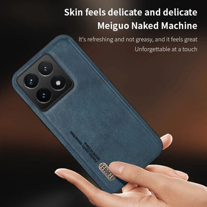 For Xiaomi 14T Back Cover Skin Feel Shockproof Magnetic Phone PU Leather Case Soft Fundas For Xiaomi 14T Pro