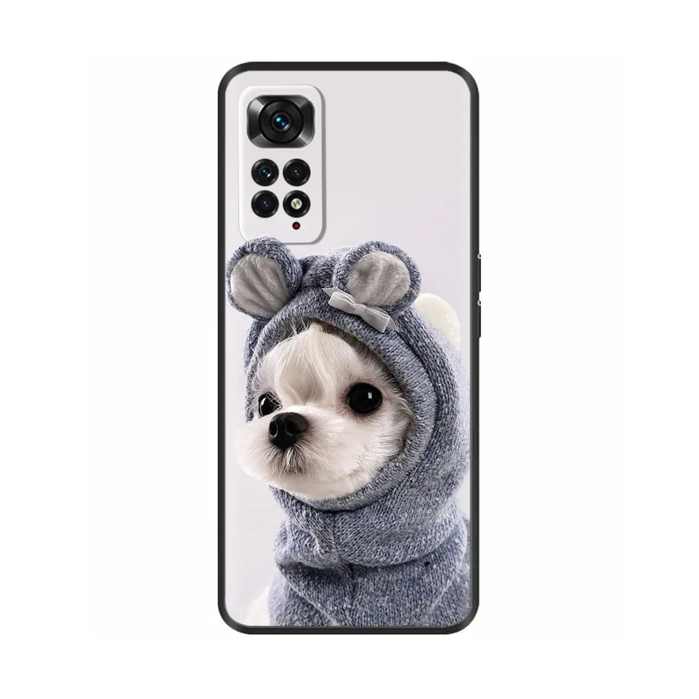 For Xiaomi Redmi Note 11 Pro Case Soft TPU Silicone Phone Back Cover Para For Xiaomi Redmi Note 11s Note11 Note 11Pro 11 s Cases