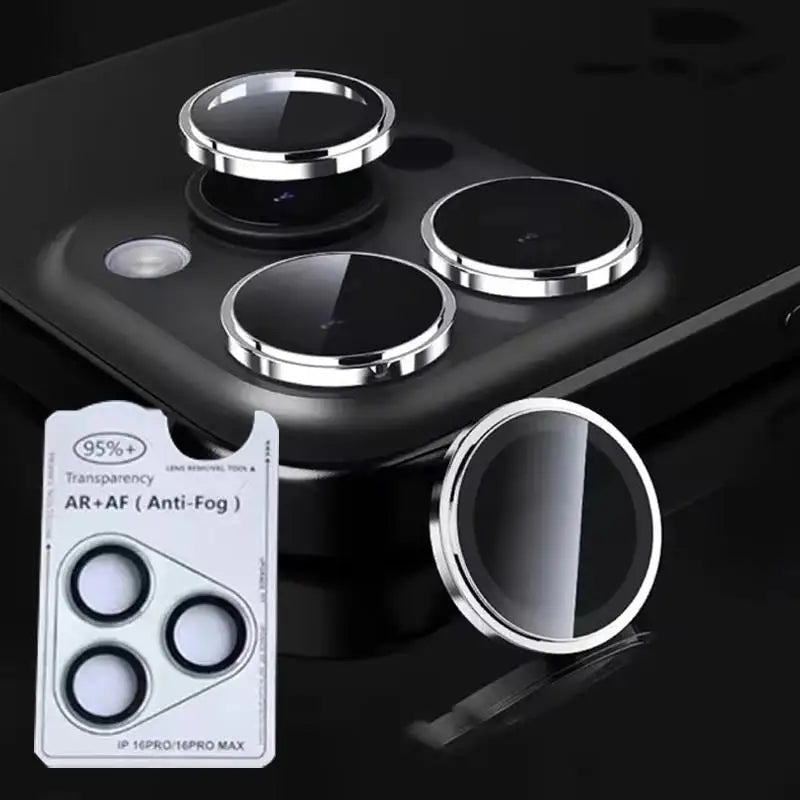 1Pc AR+AF Camera Lens Ring Glass For IPhone 15 16 Pro Max 16pro 15plus Lens Screen Protector Tempered Glass For IPhone 16pro Max