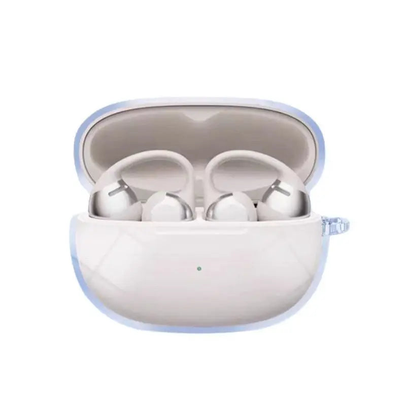 Clear Case Cover for SHOKZ OpenDots ONE Clip Earbuds Transparent  Soft TPU Full Protection Earphones Accessories
