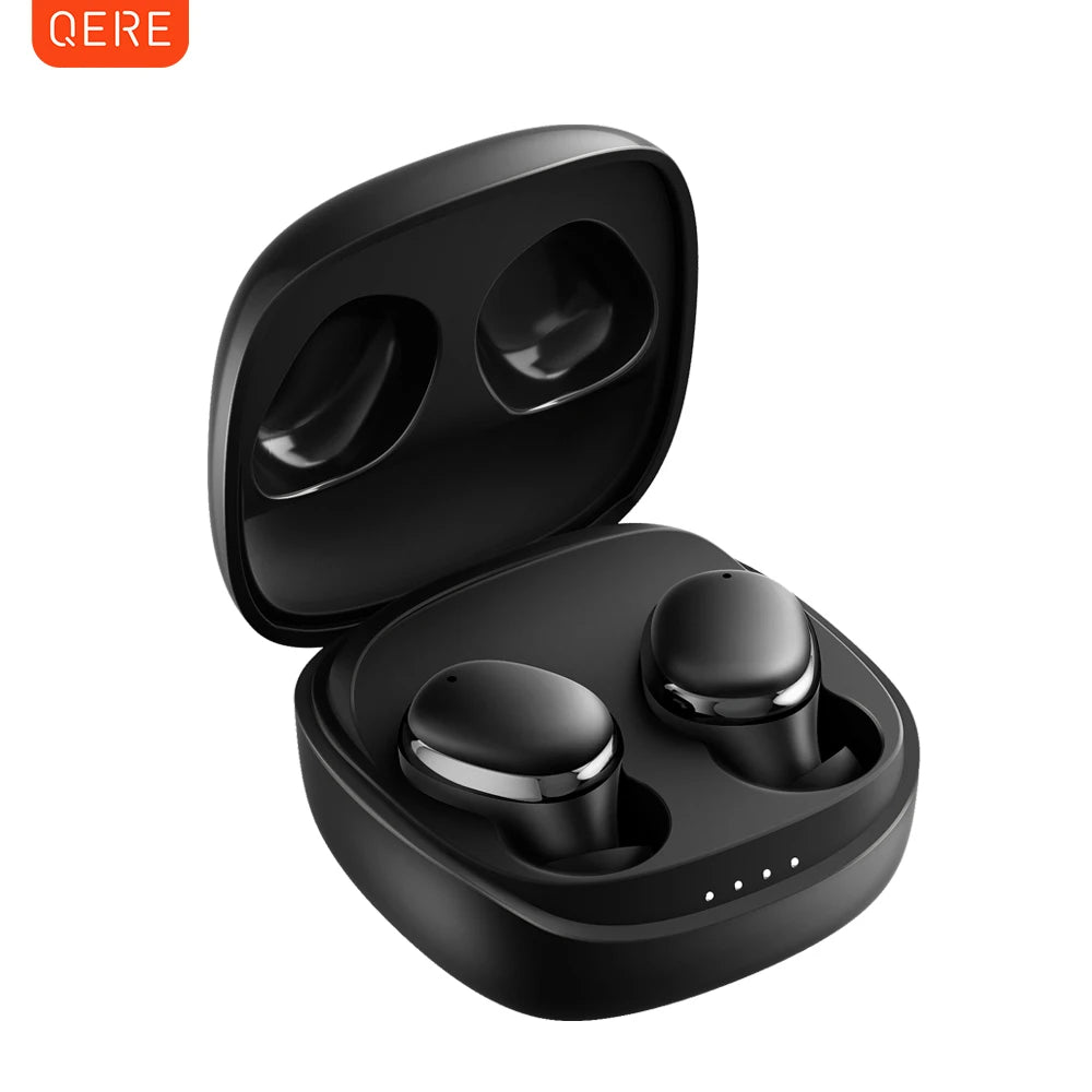 Wireless Headphones,QERE E30,NEW TWS Bluetooth 5.3,HD Microphone,HIFI Earphones,13mm Driver,Low Latency gaming waterproof Earbud
