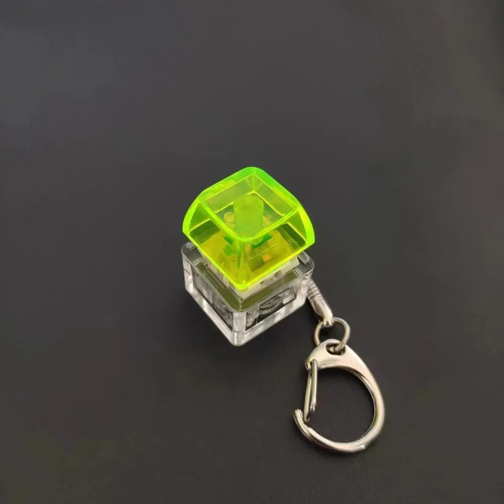 Fingertip Decompression Keycap Pendant Mechanical Keyboard Cover Shaft Body Keychain