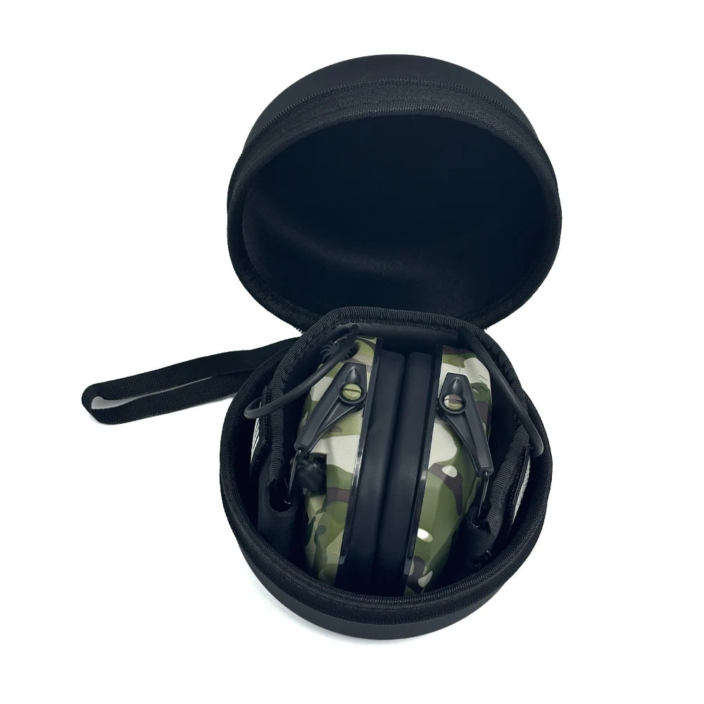 SALE!Earmuffs Active Headphones with Case for Shooting Electronic Hearing protection Headset Noise Reduction hunting headphone