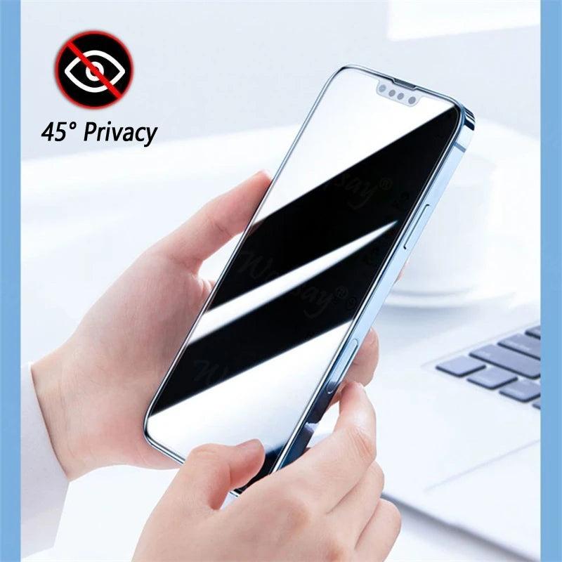 Anti-Spy Tempered Glass For Xiaomi Poco X6 Pro Privacy Screen Protector For Poco X6 F5 F6 M6 Pro Glass For Poco X6 Pro 5G Glass