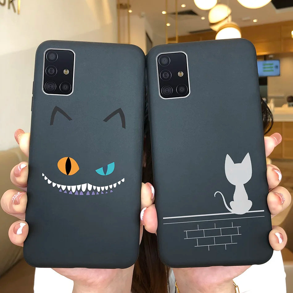 For Samsung Galaxy A51 Case Cover Soft Silicone TPU Bumper Phone Case for Samsung A31 A71 A515 A515F A 71 51 31 Coque Funda Capa