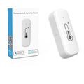 Tuya Smart Temperature Humidity Sensor, WiFi & Bluetooth, Alexa & Google Assistant Compatible, Indoor Home Automation Device