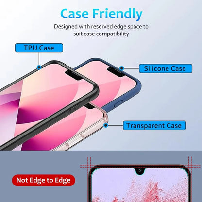 For Xiaomi Redmi Note 13 4G&5G Note 13 Pro 4G&5G Note 14S Full Cover Screen Protector Glass 4pcs 9H Tempered Glass For Redmi