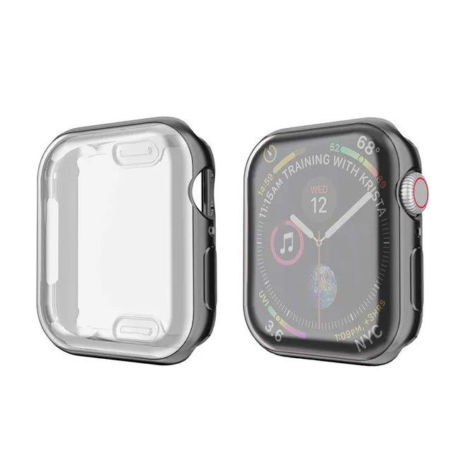 Screen Protector Case For Apple Watch Ultar 2 49mm Full TPU bumper Cover iwatch series 9 8 7 6 SE 45mm 41mm 44mm 40mm 42mm 38mm