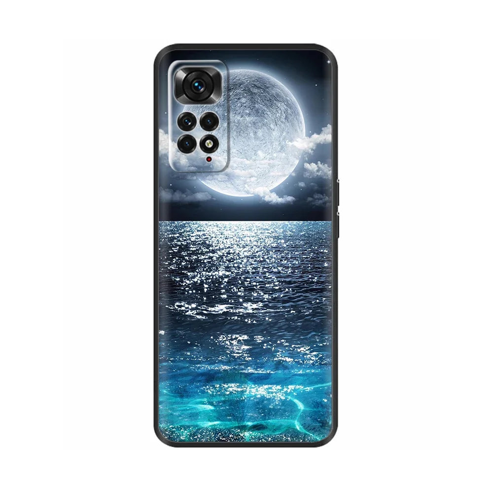 For Xiaomi Redmi Note 11 Pro Case Soft TPU Silicone Phone Back Cover Para For Xiaomi Redmi Note 11s Note11 Note 11Pro 11 s Cases