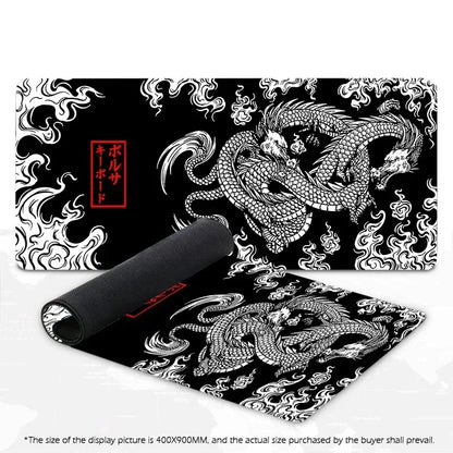 Japanese Dragon  Gaming Mousepad Speed Desk Mat Anime Theme Keyboard Gamer Mouse Pad for Esports